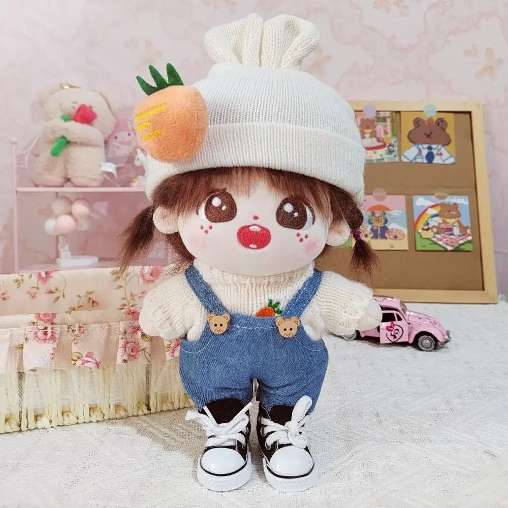 Carrot 20cm Cotton Doll Clothes Mini Clothes Sweater Cotton Doll Costume Accessories Fashion Overalls 20cm Doll Clothes