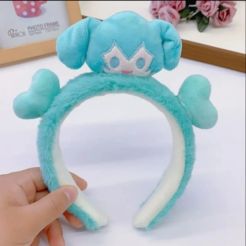 Animazione Cartoon Hatsune Miku Second Yuan Around peluche Hairband Cute Face Hair Band Suit.