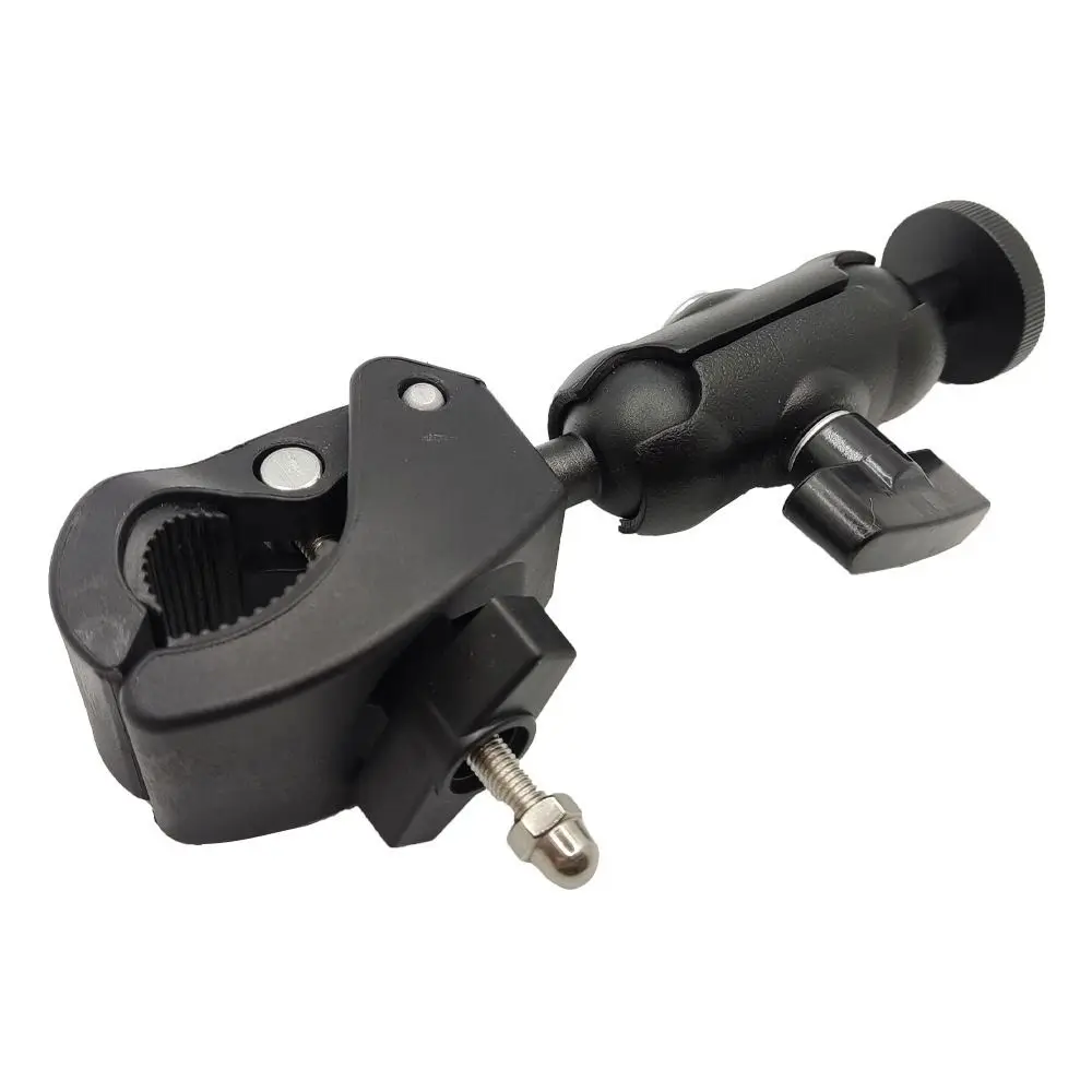 360° Rotating Action Camera Stand Universal S/M/L Rearview Mirror Bracket Extendable Black Recording Microphone Holder