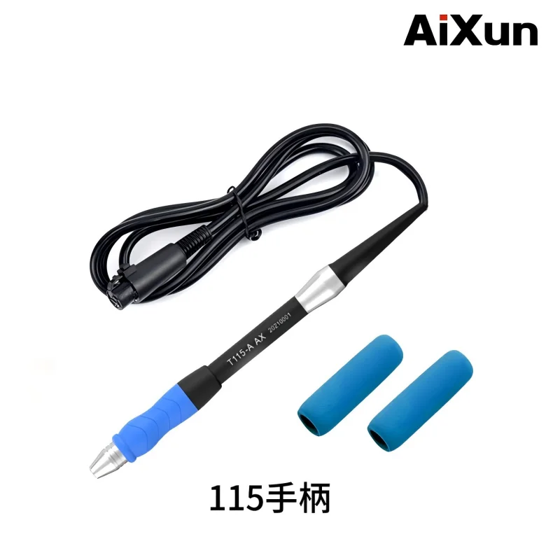 Aixun T3A T3B T420D Soldering‑Station Handle, Replacement Grip Compatible with T210 T245 115 Soldering Iron Rework Tools