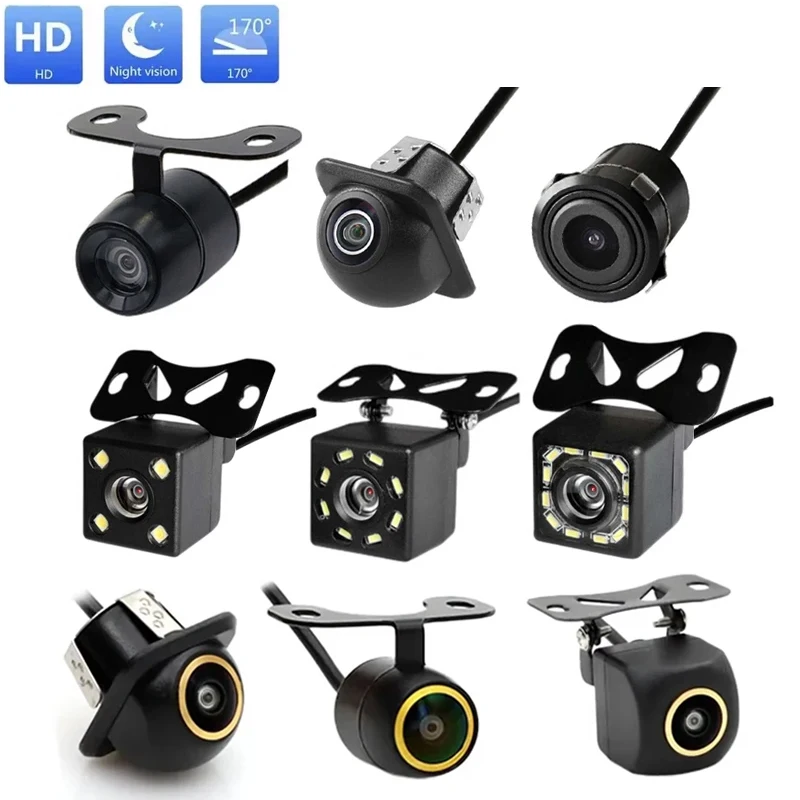 Car Reverse CCD Up Camera HD Night Vision Wide Angle Rear View Parking Camera for HD Night Vision for Car Parking Assist