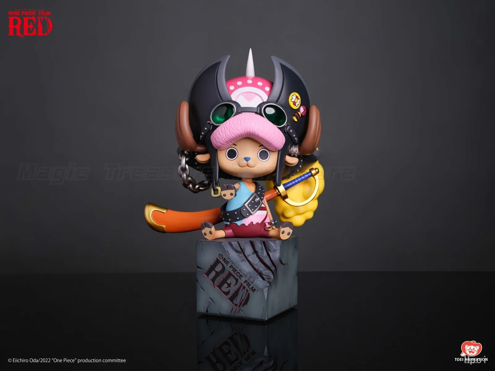 【Na Stanie】Oryginalna figurka TOEI ANIMATION ONE PIECE Tony Tony Chopper w skali 1/4, zabawka, prezent