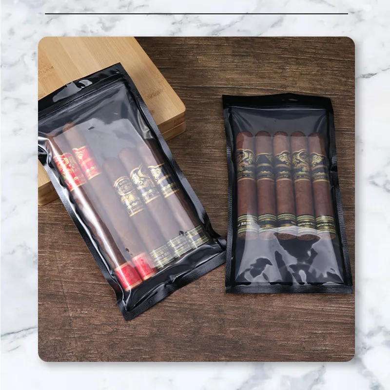 10PCS Cigar Humidor Bags Cigar Hydration Bag Reusable Travel Cigar Bag Cigar Humidity Control Pouch