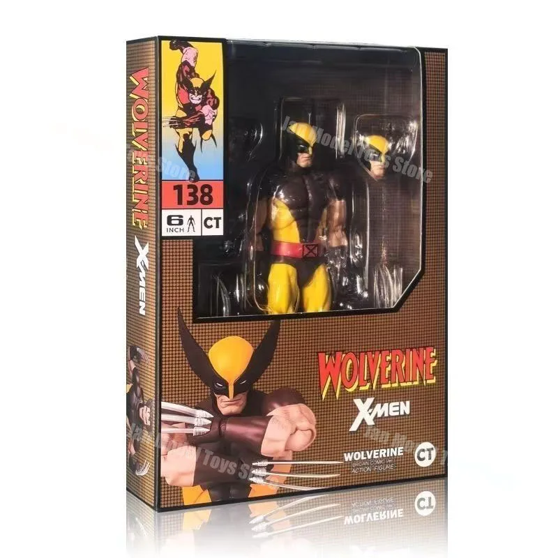 متوفر ألعاب Ct ولفيرين مافيكس 138 ديدبول لوجان هاوليت X-Men كوميك كلاسيكي أنيمي عمل تمثال نموذج هدايا اللعب