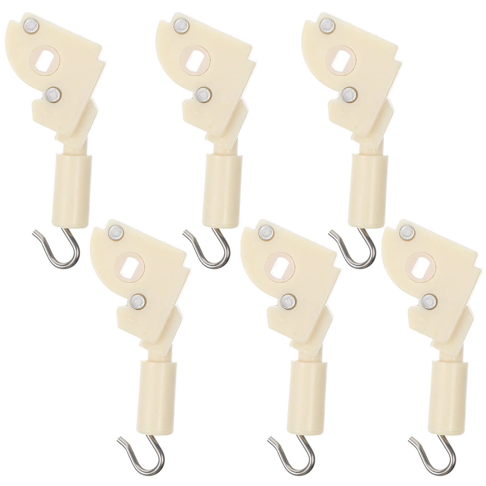 6 Pcs Vertical Blinds Wand Curtain Dimmer Window Tilt Mechanism Hook Replacement Shutters