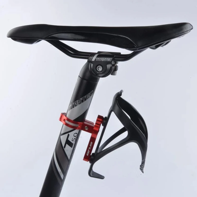 GUB G-23 Bike Bicycle Cycling Outdoor Water Bottle Clamp Cage Holder Adapter Support Transition Socket Handlebar Mount