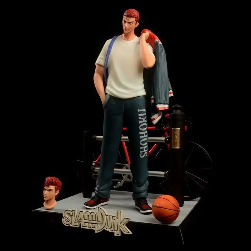 40 سنتيمتر سلام دنك Sakuragi Hanamichi الدائمة الموقف أنيمي نموذج لجسم تمثال الأولاد جمع سطح المكتب زينة زخرفية اللعب