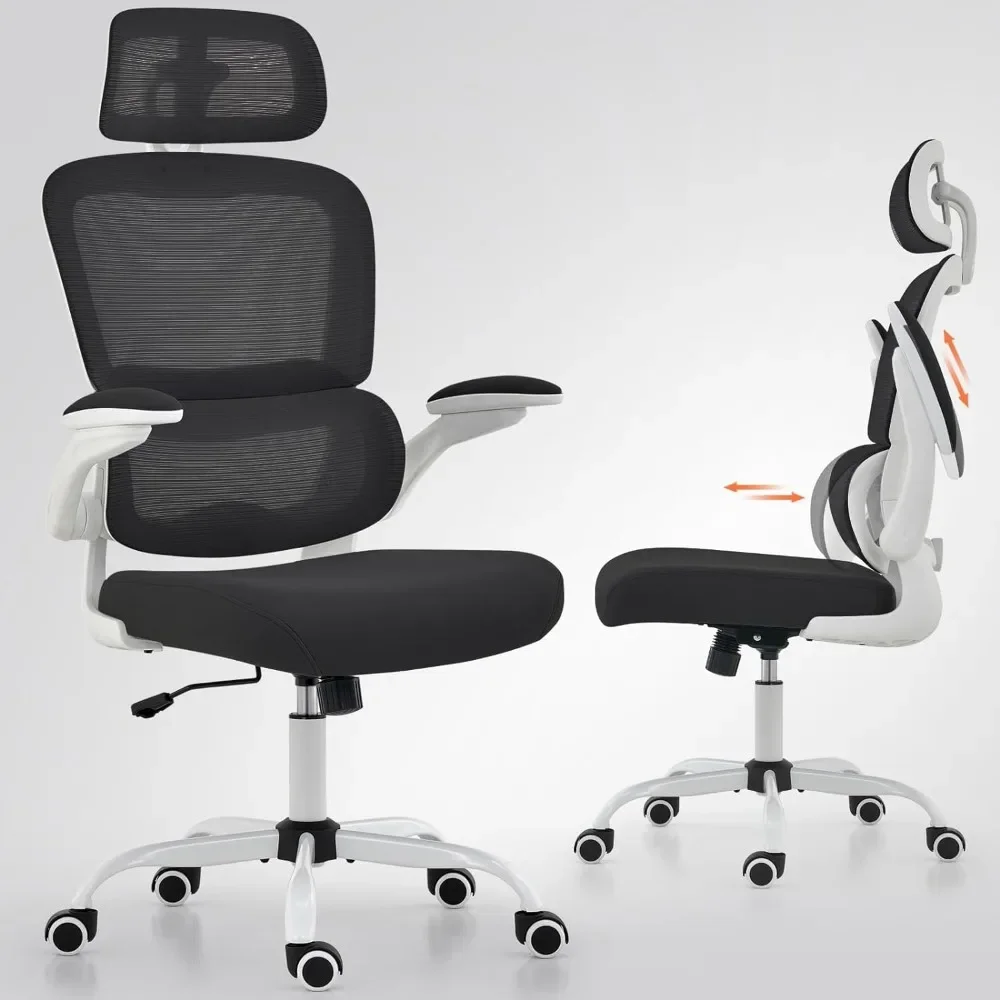 

Office Chair Ergonomic Desk Chair, 330 LBS Home Mesh Office Desk Chairs with Wheels, Comfortable Gaming Chair