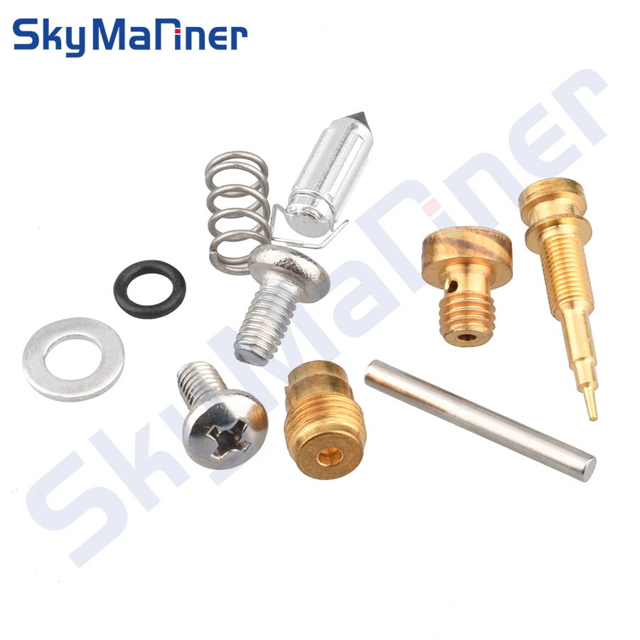 

Ремкомплект карбюратора 6AH-W0093 для подвесного двигателя Yamaha F9.9 F13.5 F15 F20 6AH-W0093-00 6AH-W0093-01 лодочный мотор