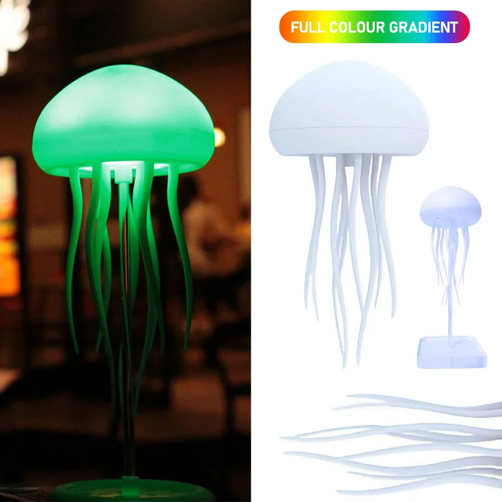 Creative Home Lighting Decoration Floating Dynamic Jellyfish Night Light New Romantic Atmosphere Light