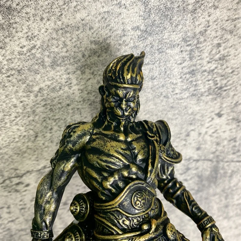 New Version Of Creative Battle Defeat Buddha Hell Fire Heaven Sun Wukong'S Handmade Model Desktop Ornament Birthday Gift