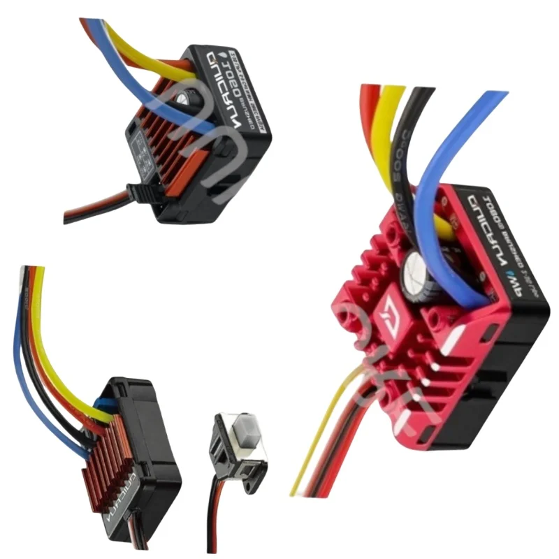 

HobbyWing QuicRun 1060 60A 1625 1080 G2 80A Brushed Electronic Speed Controller ESC Waterproof For 1:10 SCX10 TRX4 TRX6 Redcat