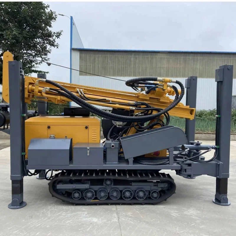 YG Factory Price Diamond Blast Hole Drill Rig Hydraulic Head Rotary 100M 300m Borehole Water Well Drilling Rig Machine for USA