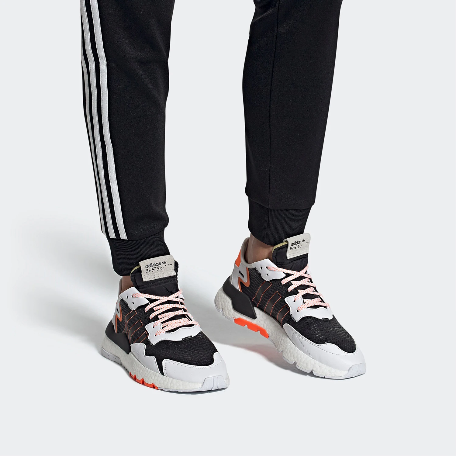Adidas genuine seasonal clover NITE JOGGER men's and women's casual shoes FU6842