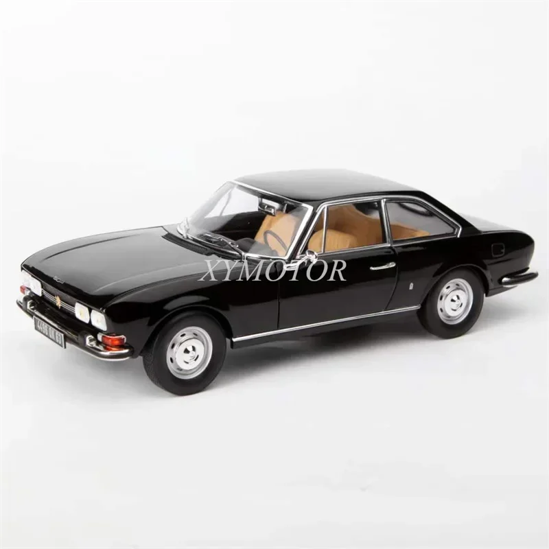 

Norev 1:18 1/18 For Peugeot 504 Coupé 1972 Diecast Model Car Black Toys Gifts Hobby Display Ornament Collection