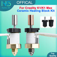 Hot End For Creality K1/K1 MAX Ceramic Heating Block Kit 300°C Updated Hotend Kit Extruder For Creality K1 Max 3D Printer Part