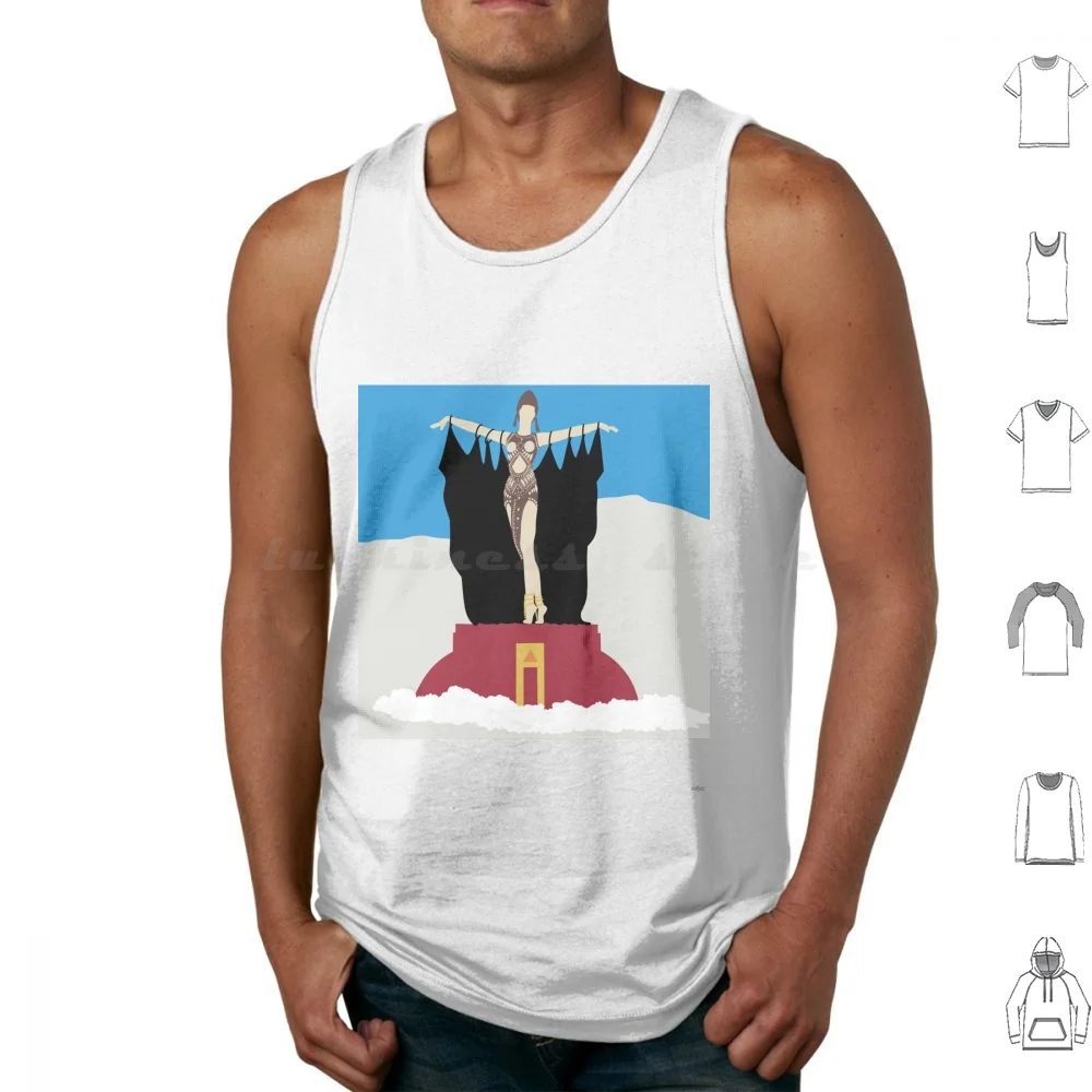 Camisetas sin mangas con estampado de algodón de la marca The Greatest Tank Tops, con diseños de Band On The Run, Greatest Live And Let Die, Silly Love Songs, Venus y London Town.