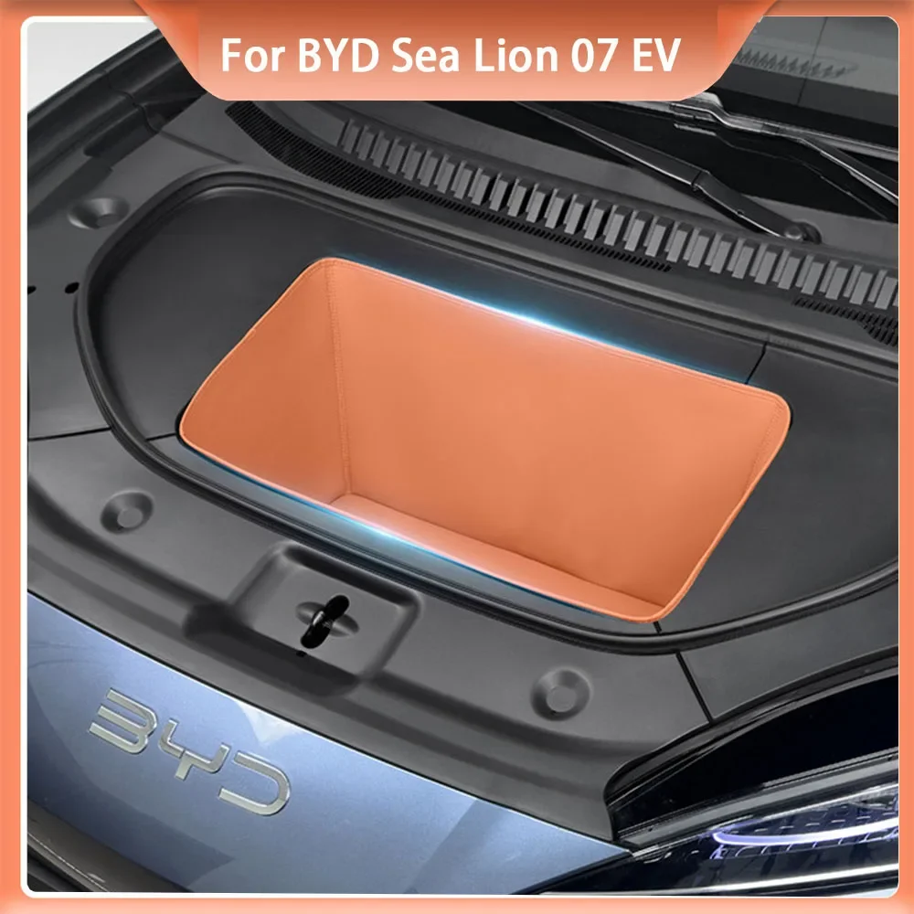 For BYD Sealion 7 EV Front Trunk Front Hood Storage Pad Trunk Pad Storage Anti Scratch Equipment Interior Accessories