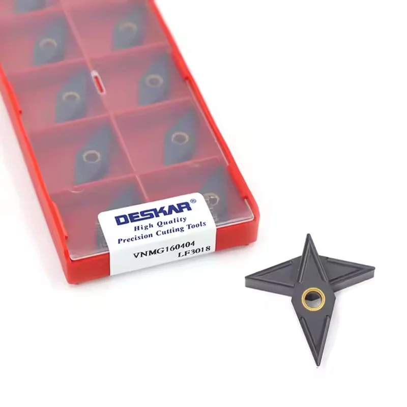 

Deskar 100% Original Vnmg Vnmg 160404 Vnmg 160408 Lf3018 Ball Ink Cast Iron Lathe Lathe Lathe Lathe Cutting Cnc Carbide Blade