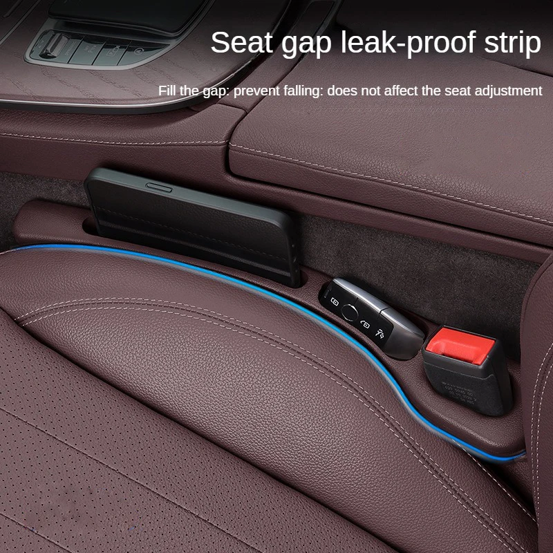 Car Seat Gap Filler Leak-proof Filling Strip Anti-Drop Seat Gap Strip For VW Golf 5 6 7 8 MK4 MK5 MK7 Jetta CC Passat B5 B8 Polo