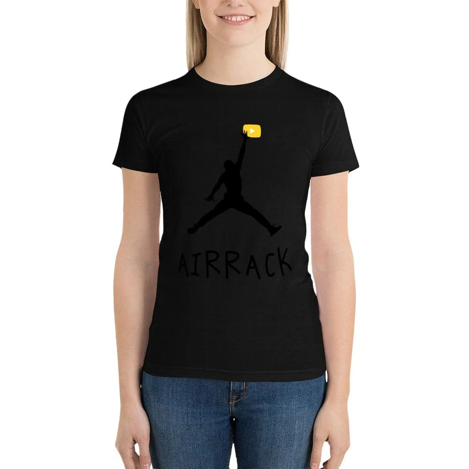 Airrack Nieuw Ontwerp Basketbal T-Shirt Esthetische Kleding Oversized Anime Kleding T-Shirts Voor Vrouwen