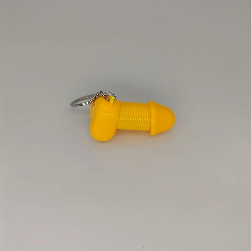 1 قطعة ألعاب الجنس الكبار الرجال القضيب لطيف مفتاح سلسلة الزينة ، الذكور الجهاز مفتاح سلسلة هدية مثيرة #5