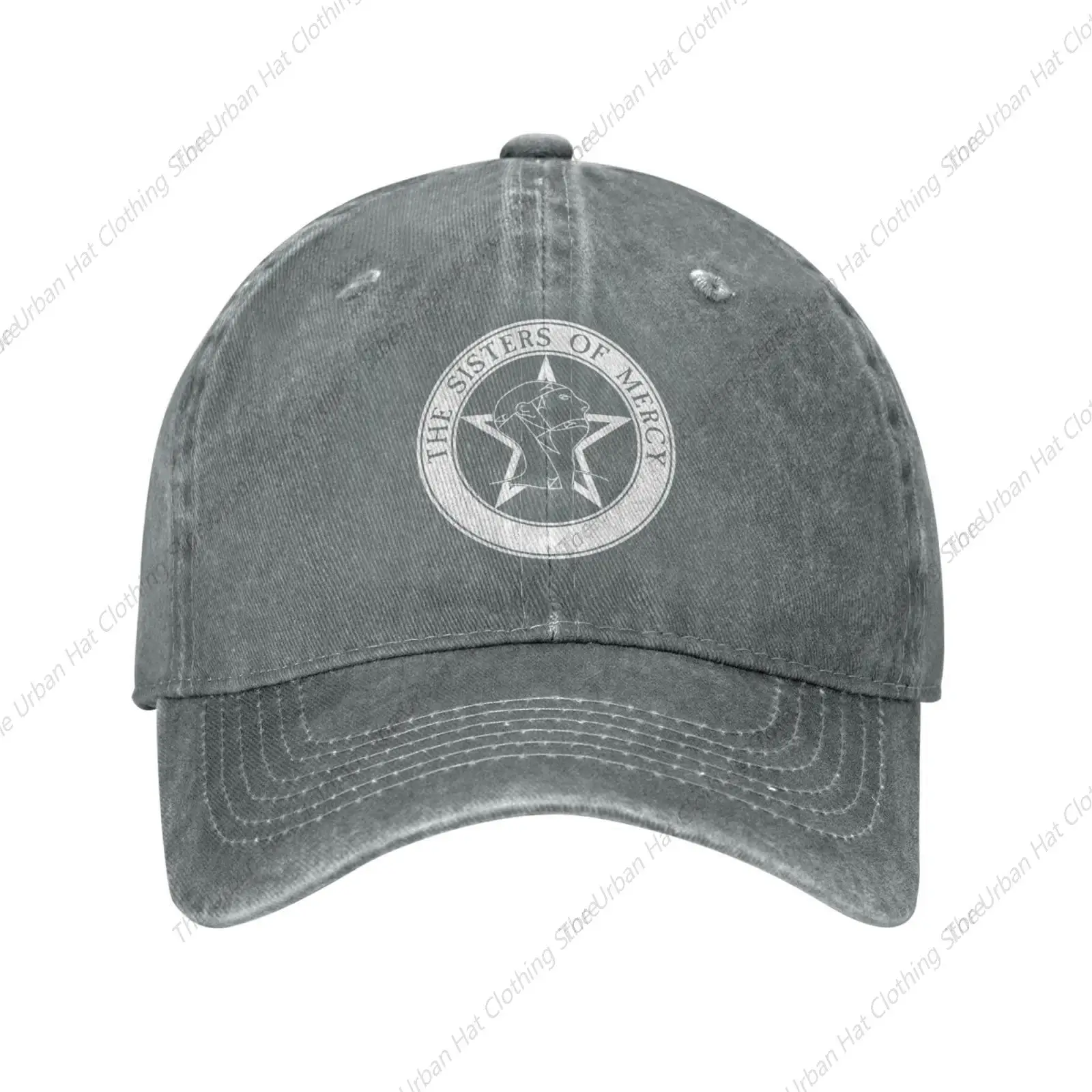 The Sisters of Mercy Baseball Cap Distressed Denim Vintage Washed Trucker Hat Men Women Classic Adjustable Sun Caps