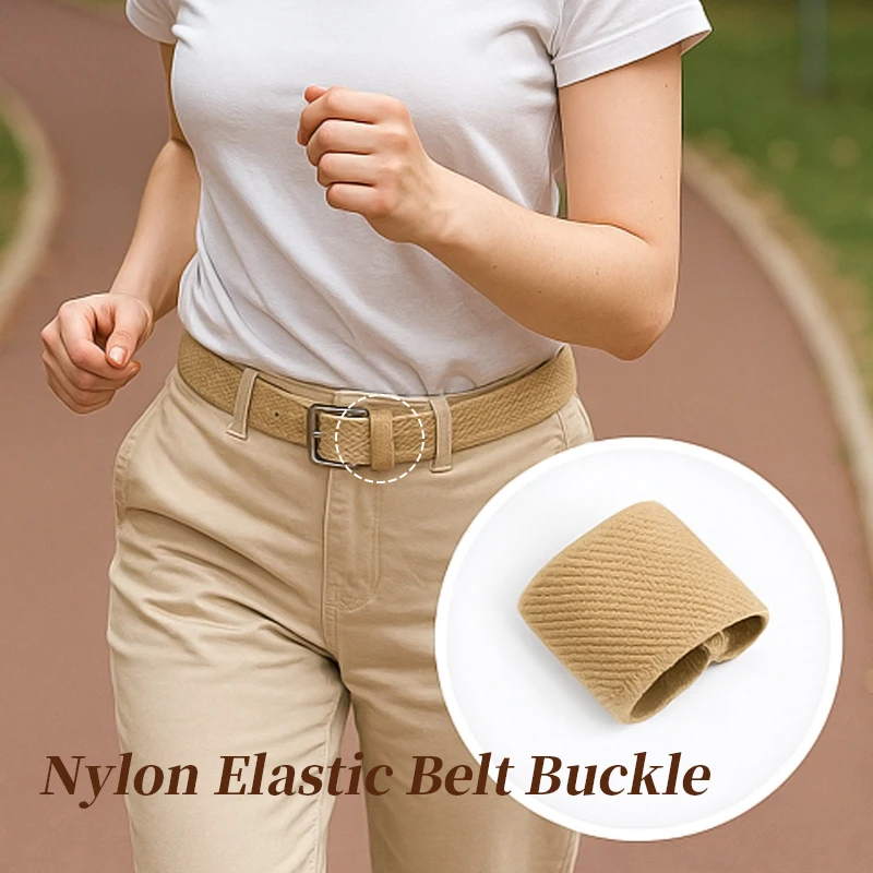 

5-30Pcs 46mm Belt Loop Buckle Elastic WaistBand Webbing Strap Fastener Loops Waistband Tail Fixed Rubber Ring Sewing Accessories
