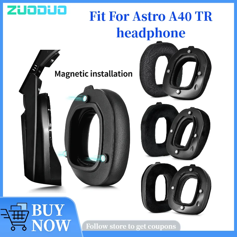 

Ear Pads Cushion For Astro A40 TR Headphone/Replacement Earpads Soft Protein Leather Memory Sponge Earmuffs Cover