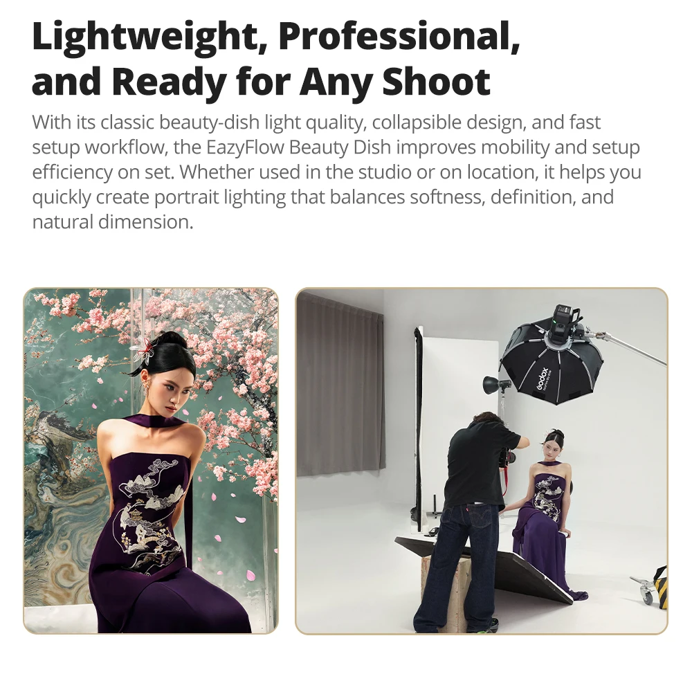 New Godox EazyFlow Beauty Dish - огляд і ціна Photography Lighting For Products