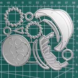 Clown Doll Metal Cutting Die Metal Cutting Die for DIY Scrapbooking Crafts Handmade Christmas Gift Card