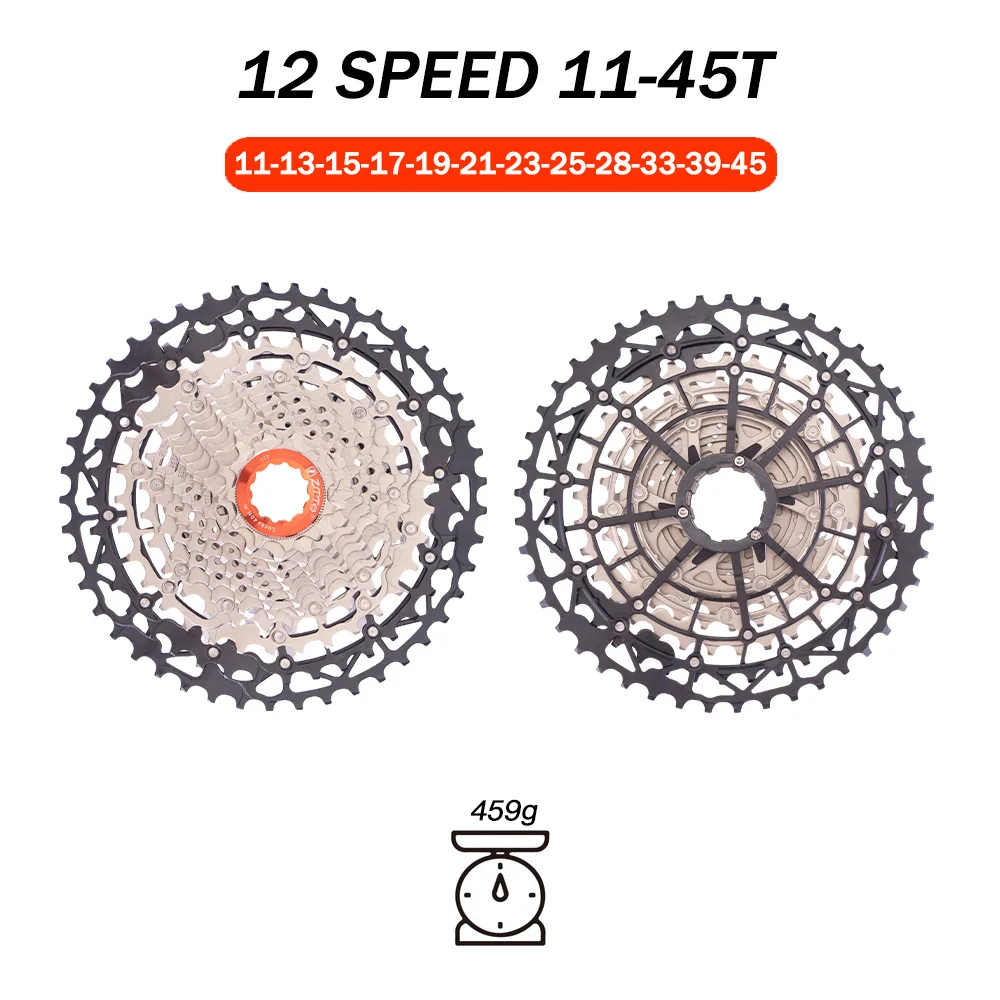 KBT ZTTO 12-Speed Steel Freewheel for MTB 11-48