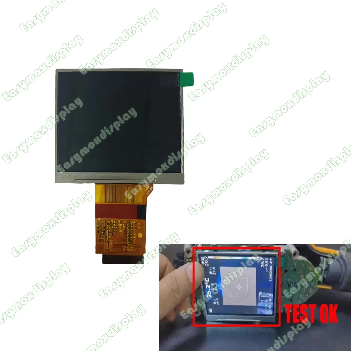LCD Display Screen Replacement For Fluke Ti125 Ti90 Ti100 Ti105 Ti110F Thermal Imager