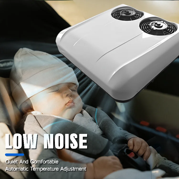 Support Color Customization 12V RV Air Conditioner Cooling AC Unit For Van,Truck,Boat