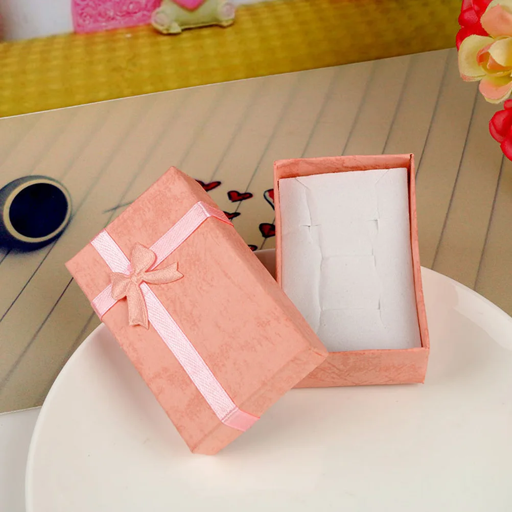 

12Pcs Jewelry Box Compact Travel Jewelry Case for Rings Necklaces Bracelets Organizing Gift Box Birthday Christmas Present