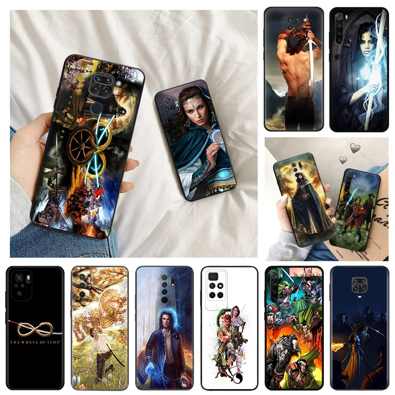 Ultra Thin Silicone Phone Case For Redmi Note 9 10 7 8t a3 a3x 13 10c 10a 9a 9c 9s 10s Xiaomi 9t 10t Pro The Wheel of Time Cover