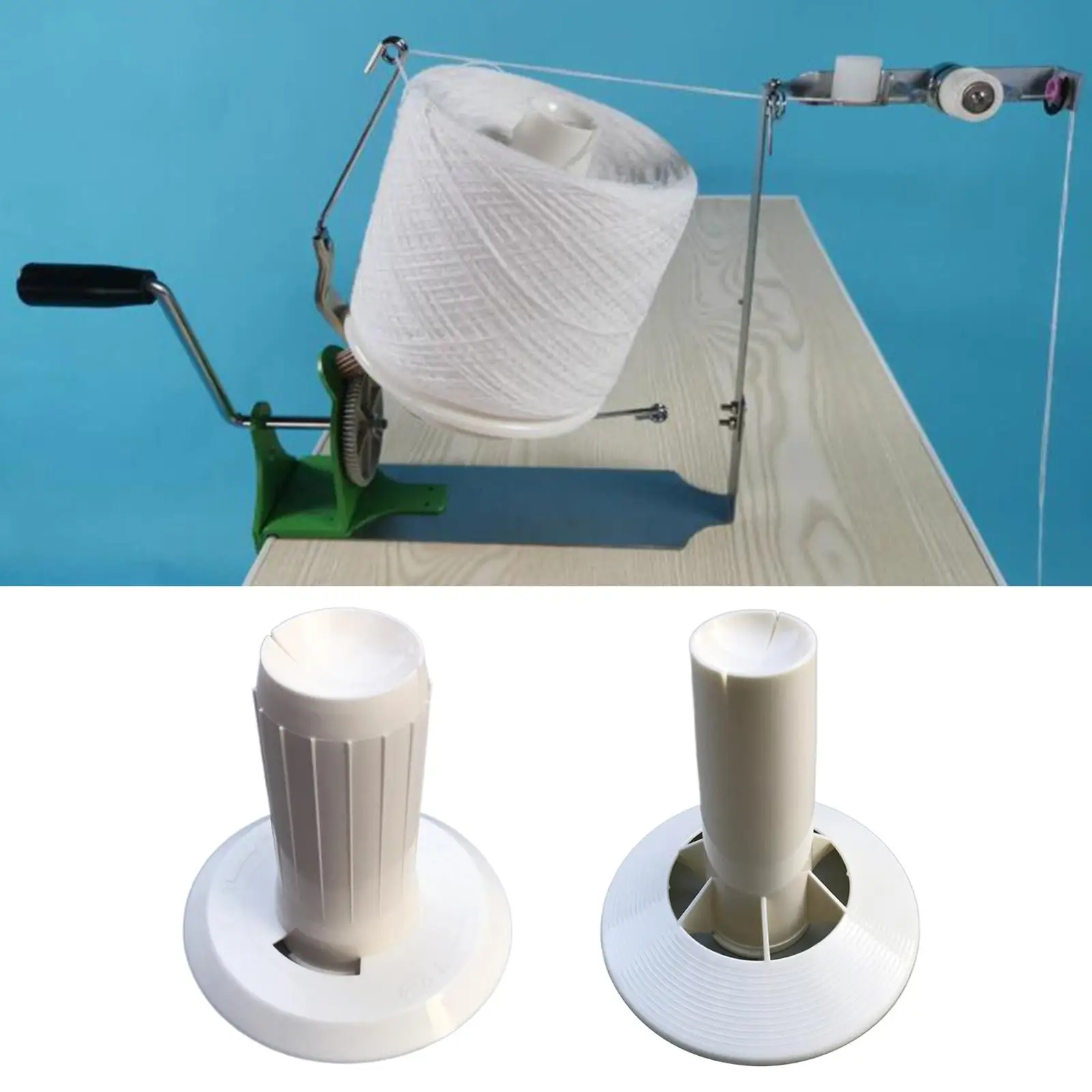 Yarn Ball Winder Holder Parts Sewing Crochet Hand Operated Accessories