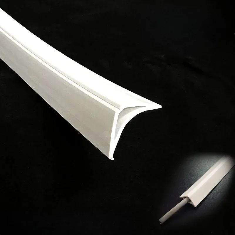 PVC Self-Adhesive Wall Inner Corner Trim Wall Interior Gap Decor Strip Home Trim Line Ceiling Baseboard Molding Line Wire Tube