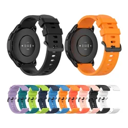 22mm Silicone Strap For Xiaomi Mi Watch S1 Active Global Version Smartwatch Wrist Band For Mi S1 Active Watchband Bracelet