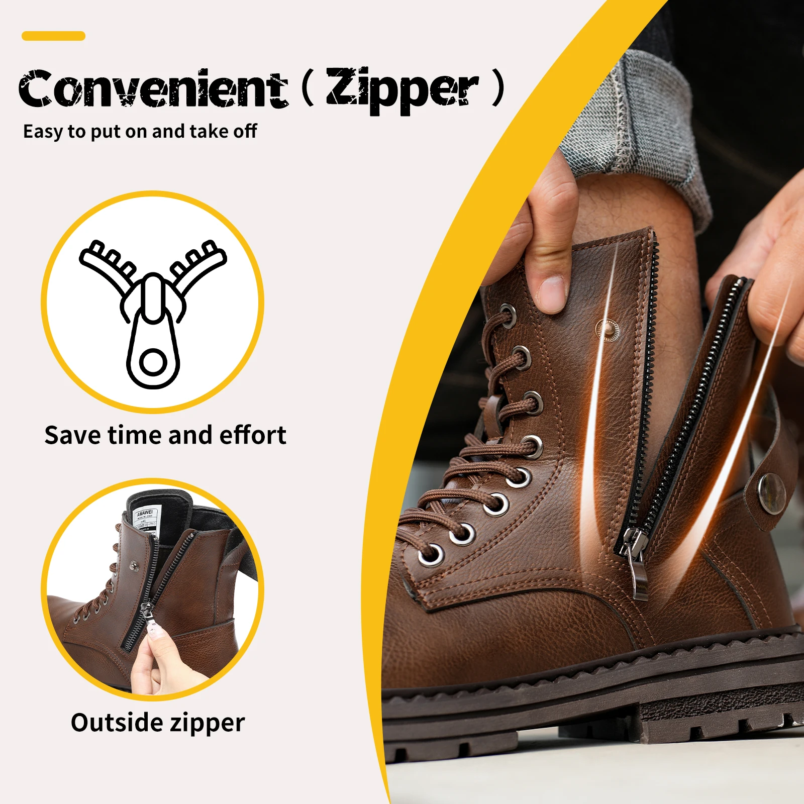 Çelik Burunlu Güvenlik Ayakkab - Leather Work Fabric incelemesi ve fiyatı