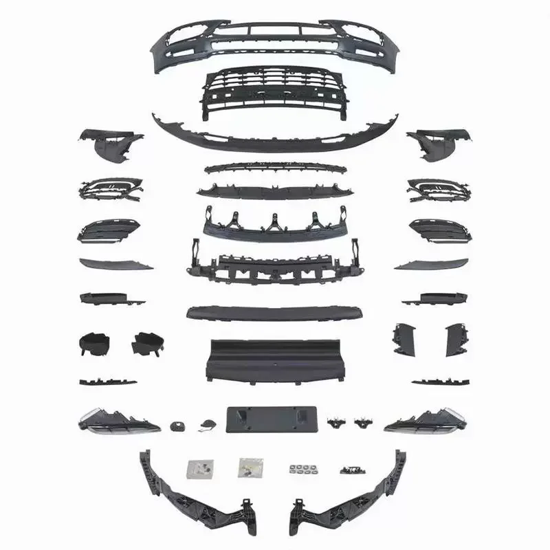 

Car Body kit for Porsche Macan 14-21 Upgrade to 95B.2 OE style Front bumper assembly grille DRL surround