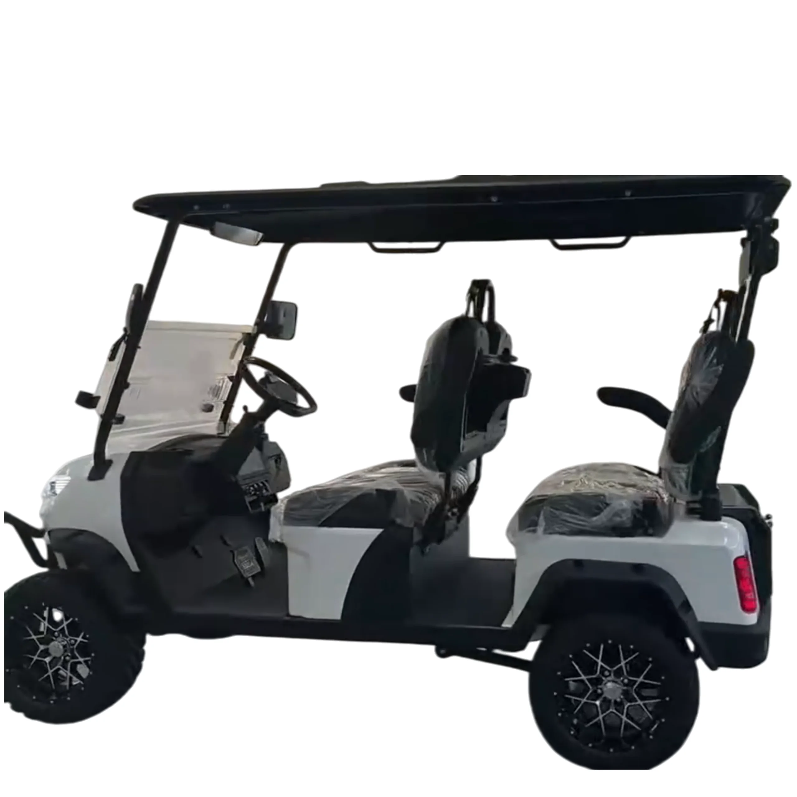 TONGCAI Metal Off Road Club Car 2/4/6/8 Street Legal Golfcart Lithium Battery Golfcar Utility Electric Golf Car
