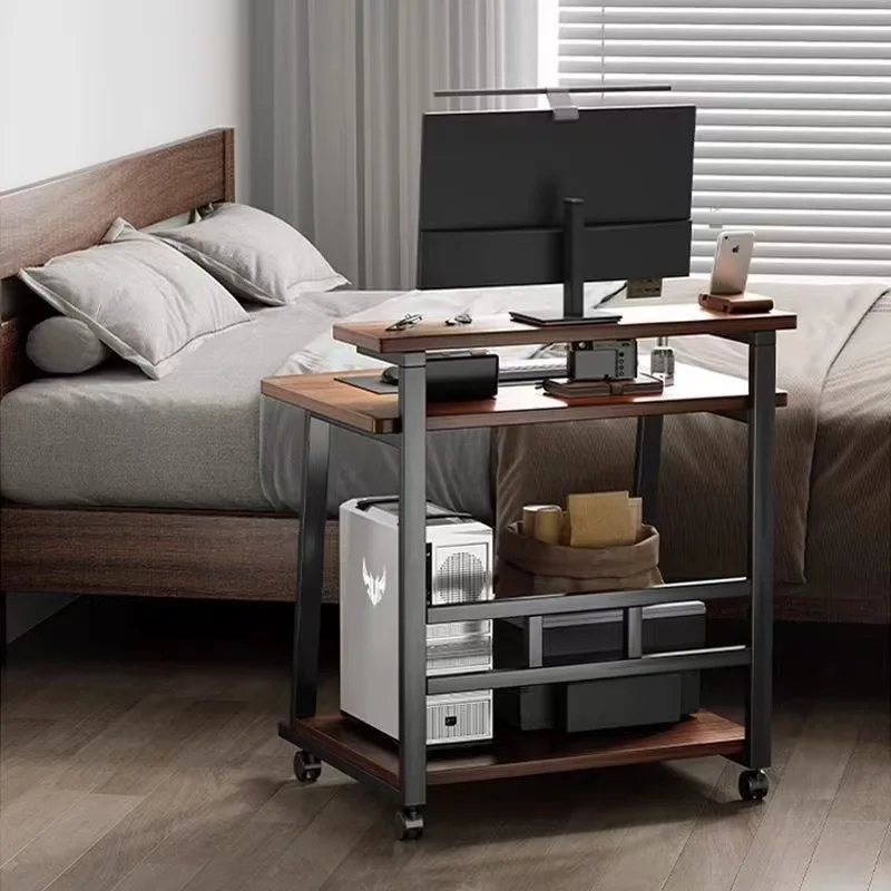 %-Computer DeskDesktopPortableBedside Desk for BedroomCompact Laptop WorkstationHome Study DeskWriting Desk*