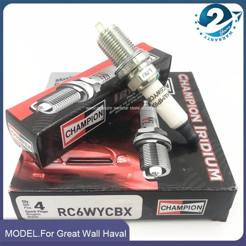 Imagen 1 del producto 4 unids/set bujía Original para Great Wall HAVAL H6 H2 VOLEEX C50 V80 1,5 T desplazamiento pieza de repuesto automática OEM 3707100 -EG01T