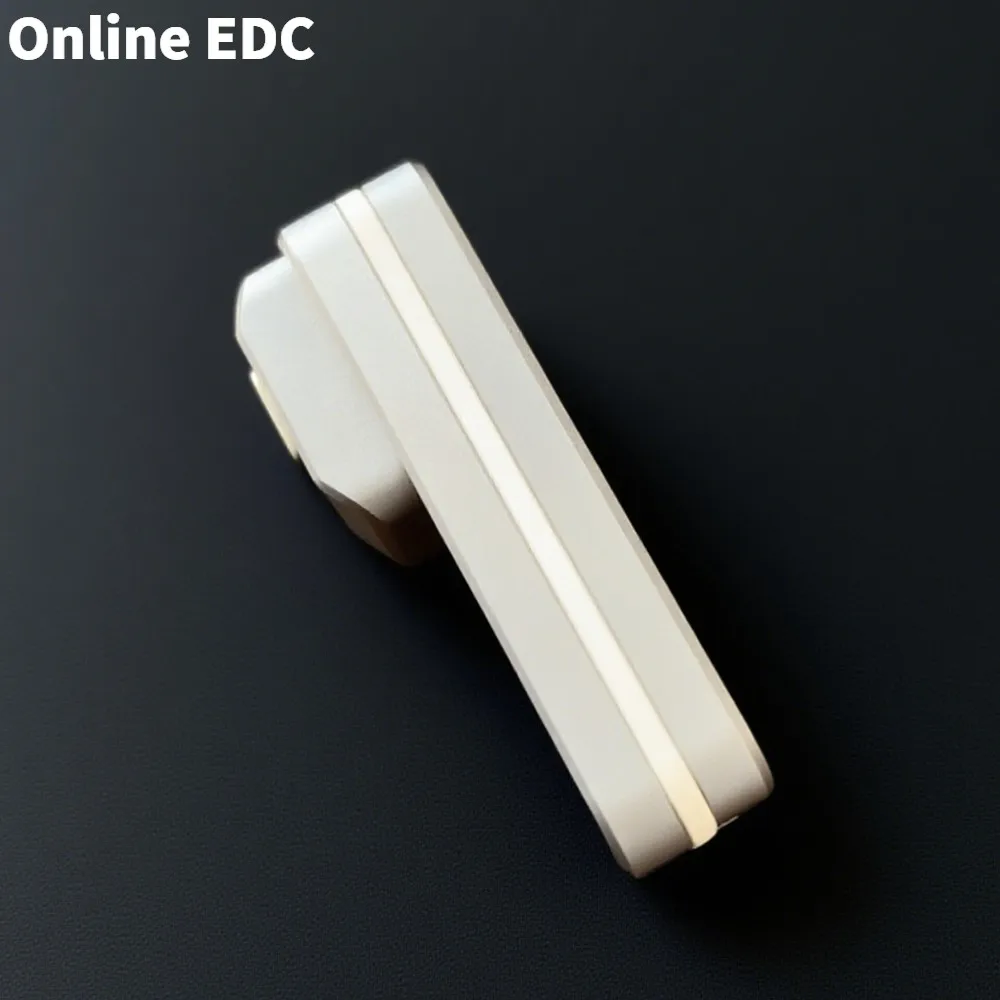 使用 EDC おもちゃ脳 EDC ヘビプッシュボタンフィジェットスライダーチタンストレスリリーフおもちゃ大人のためのポータブルオフィス