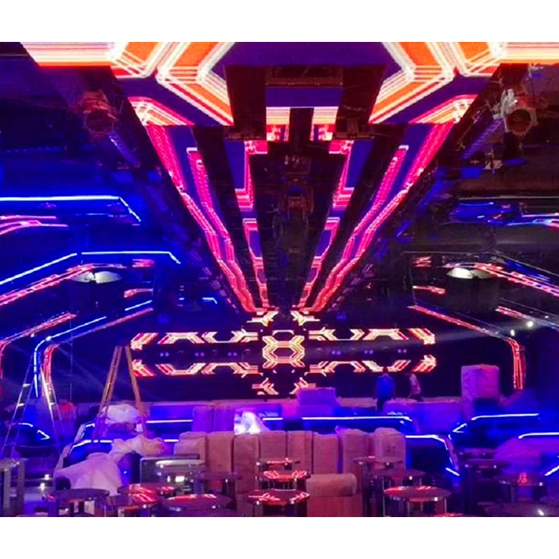 Light And Shadow InteractionHigh Weight CapacityLecede P3.9 P4.81 Led Video Wall Event Rental Indoor Led Display Pantalla Outdoo