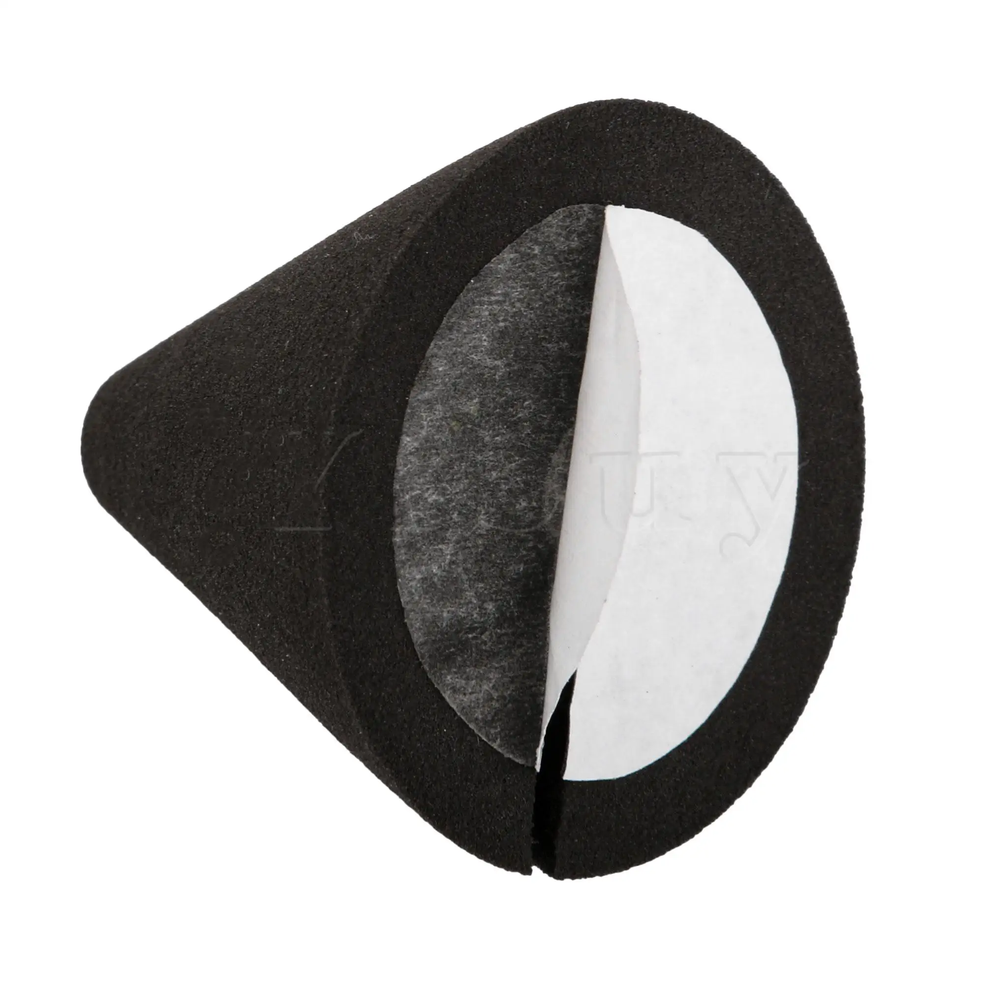 Yibuy 3 Set of Black Foam Cone for Electronic Drum Piezo Trigger 1.38 x 1.46 Inches