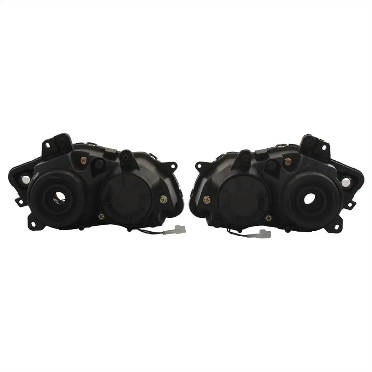 【REUNION】1 زوج دراجة نارية مجموعة مصابيح أمامية المصباح رئيس ضوء مصباح لياماها YZF 1000 R1 2007 2008 YZF-R1 2007-2008