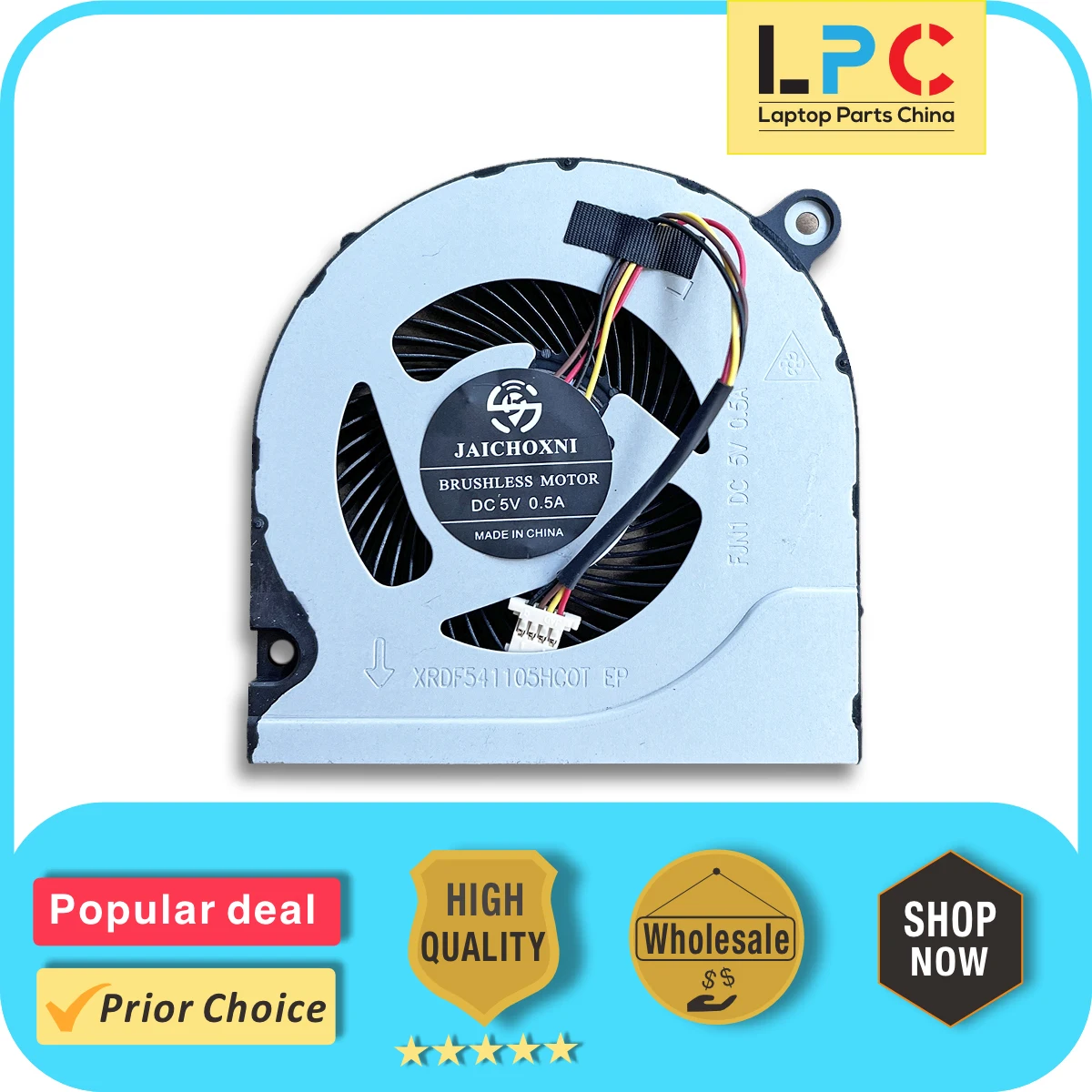 For Acer Predator Helios 300 G3-571 G3-571G CPU Cooling Fan New Laptop Cooler Radiator Heat Sink DC 5V 0.5A DFS541105FC0T-FJN1