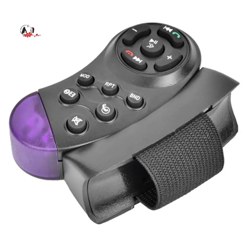 A10E-Универсальный беспроводной пульт дистанционного управления на руле, 11 кнопок для автомобильного CD, DVD, MP5-плеер